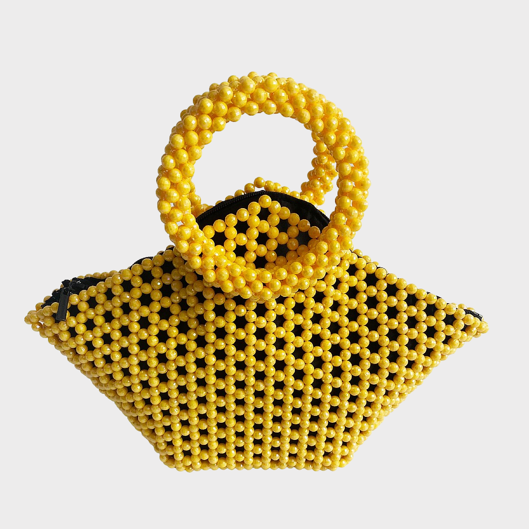QUEEN BEE Handcrafted Beaded Bag