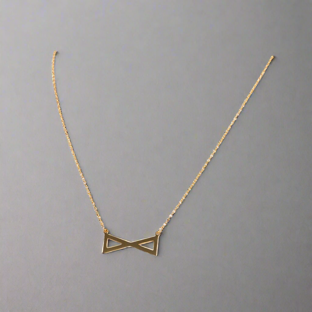 Reflect Reminder Necklace Gold (925 Sterling Silver)