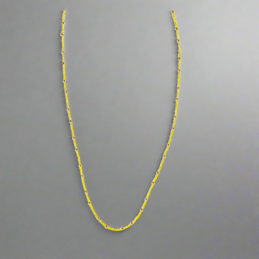 Happiness Beads Yellow and Gold, [motivational and inspirational Jewellery], [beautiful Jewellery]