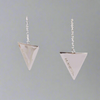 Female Energy Drop Earrings Silver (925 Sterling Silver)