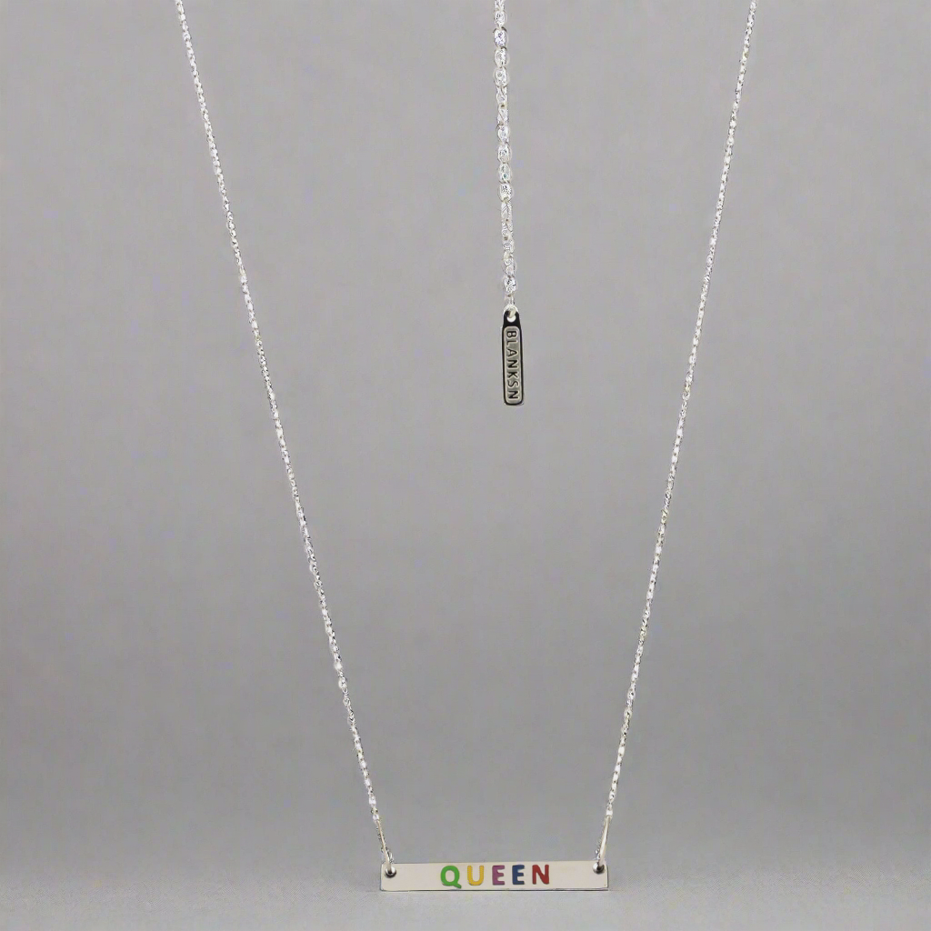 Queen Necklace Silver, [motivational and inspirational Jewellery], [beautiful Jewellery]