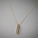 Empowered Woman Necklace Gold
