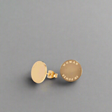 Woman In Power Studs Gold | Inspirational Jewellery