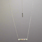 Girl Boss Necklace Silver, [motivational and inspirational Jewellery], [beautiful Jewellery]