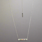 Girl Boss Necklace Silver, [motivational and inspirational Jewellery], [beautiful Jewellery]