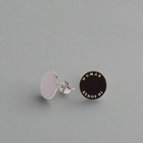 Woman In Power Studs Silver | Inspirational Jewellery