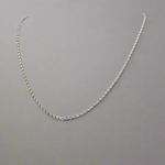 Stack Together Rope Chain Necklace Silver | Inspirational Jewellery
