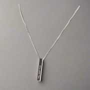 You Got This Necklace Silver