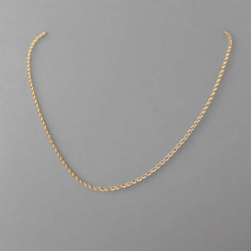 Stack Together Rope Chain Necklace Gold | Inspirational Jewellery