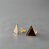 Female Energy Studs Gold | Inspirational Jewellery