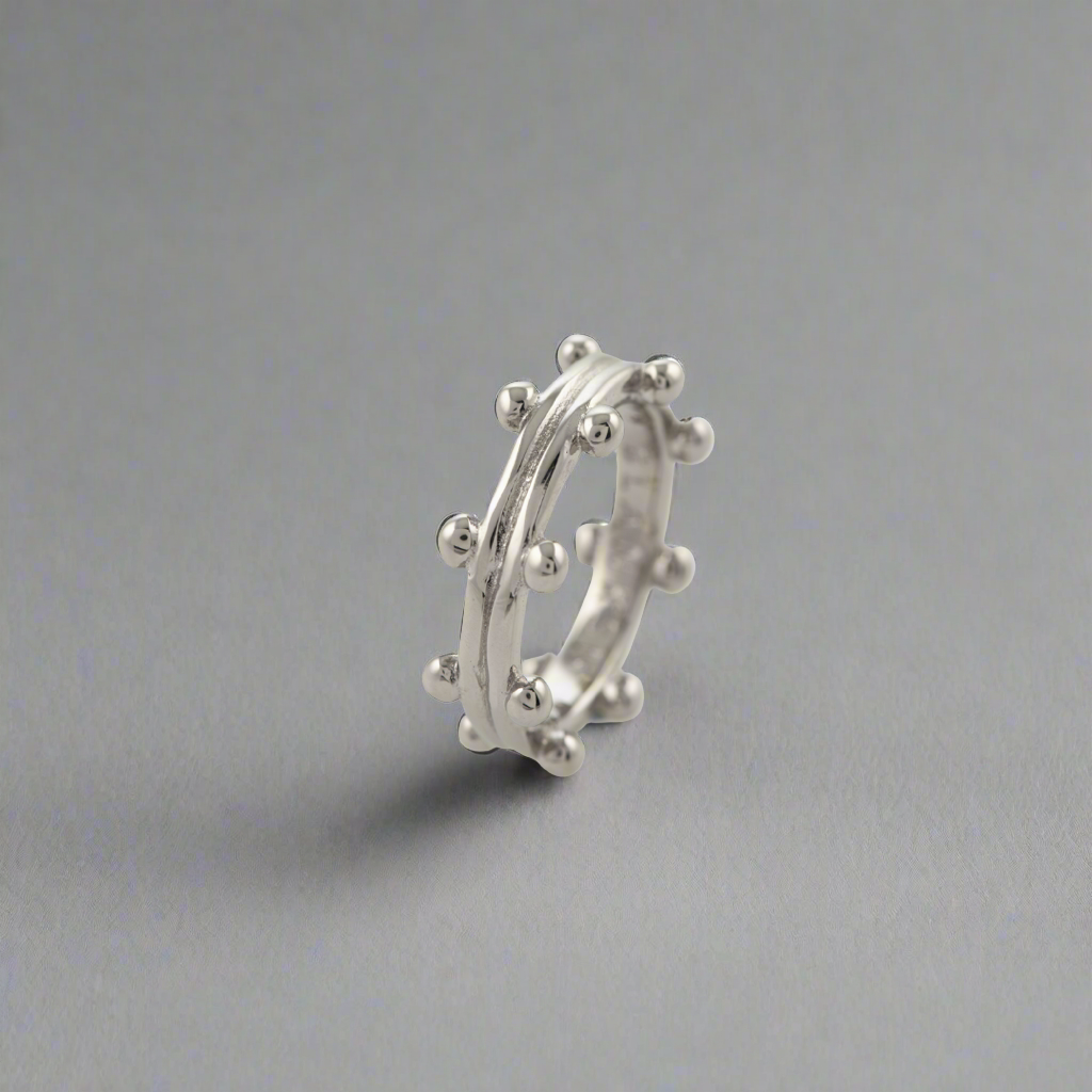 Unity Bobble Ring Silver, [motivational and inspirational Jewellery], [beautiful Jewellery]