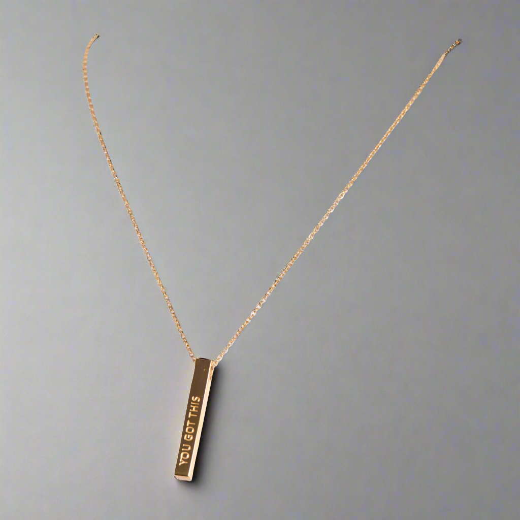 You Got This Necklace Gold