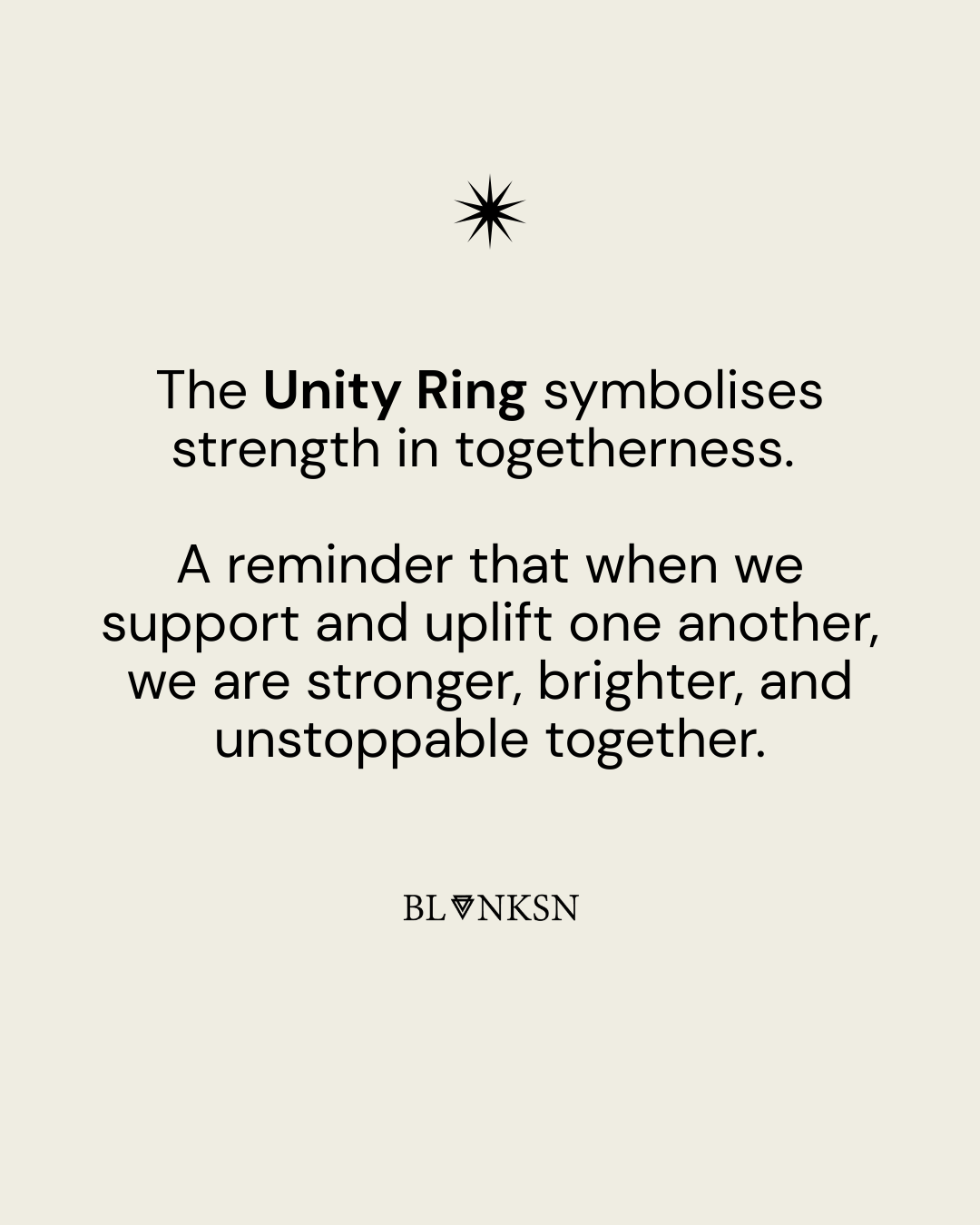 Unity Circle Ring Gold (925 Sterling Silver) - Blanksn Jewellery-[motivational and inspirational Jewellery]- [beautiful Jewellery]