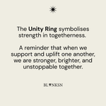 Unity Bobble Ring Silver - Blanksn Jewellery-[motivational and inspirational Jewellery]- [beautiful Jewellery]