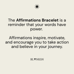 Affirmations Padlock Chunky Bracelet Silver - Blanksn Jewellery-[motivational and inspirational Jewellery]- [beautiful Jewellery]