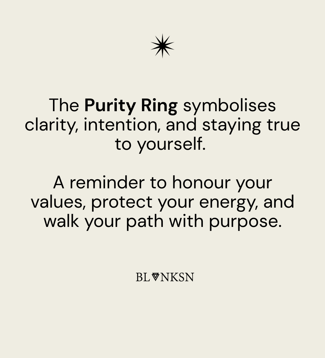 Purity White Triangle Ring Silver - Blanksn Jewellery-[motivational and inspirational Jewellery]- [beautiful Jewellery]