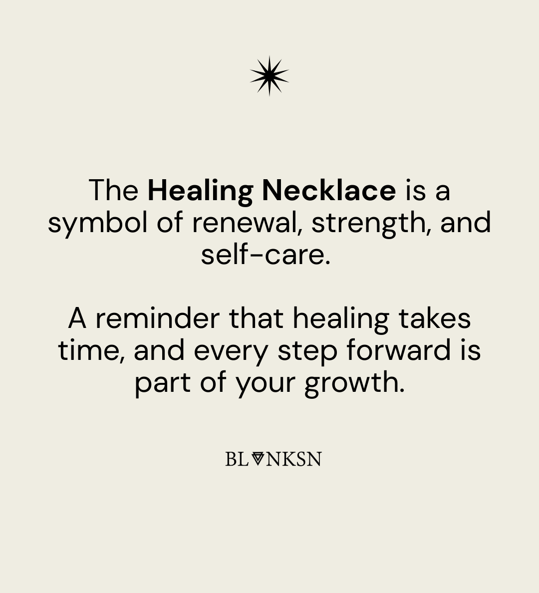 Healing Triangle Bobble Chain Necklace Silver