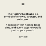 Healing Triangle Bobble Chain Necklace Gold - Blanksn Jewellery-[motivational and inspirational Jewellery]- [beautiful Jewellery]