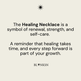 Healing Triangle Bobble Chain Necklace Gold - Blanksn Jewellery-[motivational and inspirational Jewellery]- [beautiful Jewellery]