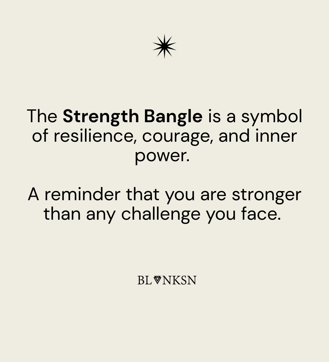 Strength Arrow Bangle Silver