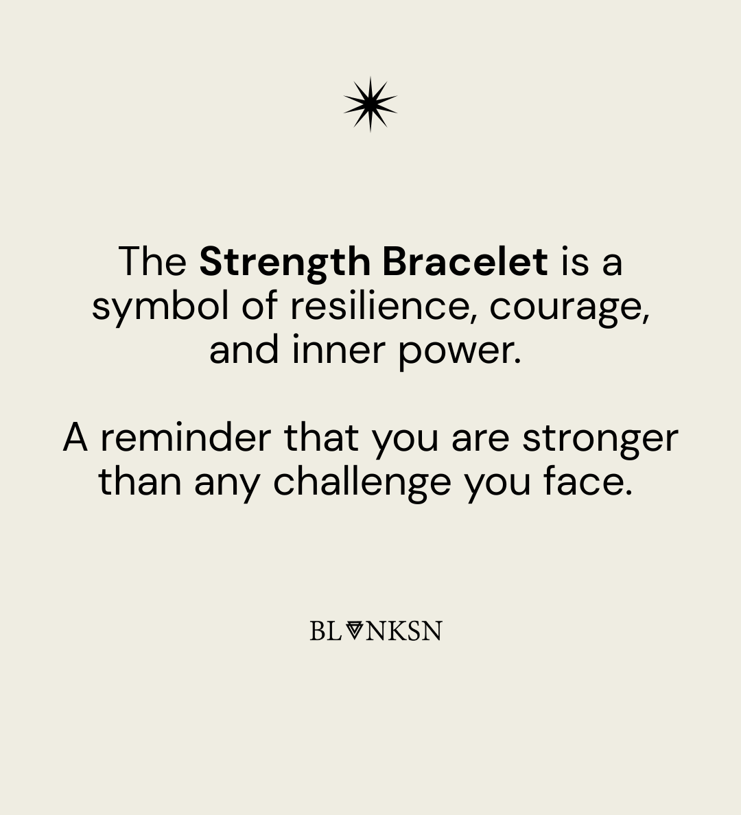 Have Strength Bracelet Gold (925 Sterling Silver)