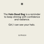 'HALO' Handcrafted Beaded Bag - Blanksn Jewellery-[motivational and inspirational Jewellery]- [beautiful Jewellery]