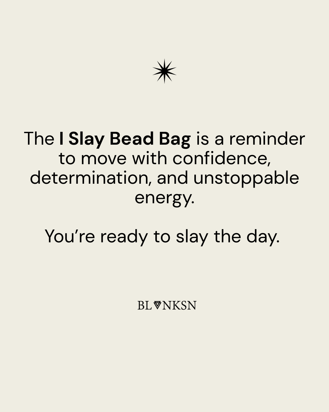 'I SLAY' Handcrafted Beaded Bag - Blanksn Jewellery-[motivational and inspirational Jewellery]- [beautiful Jewellery]