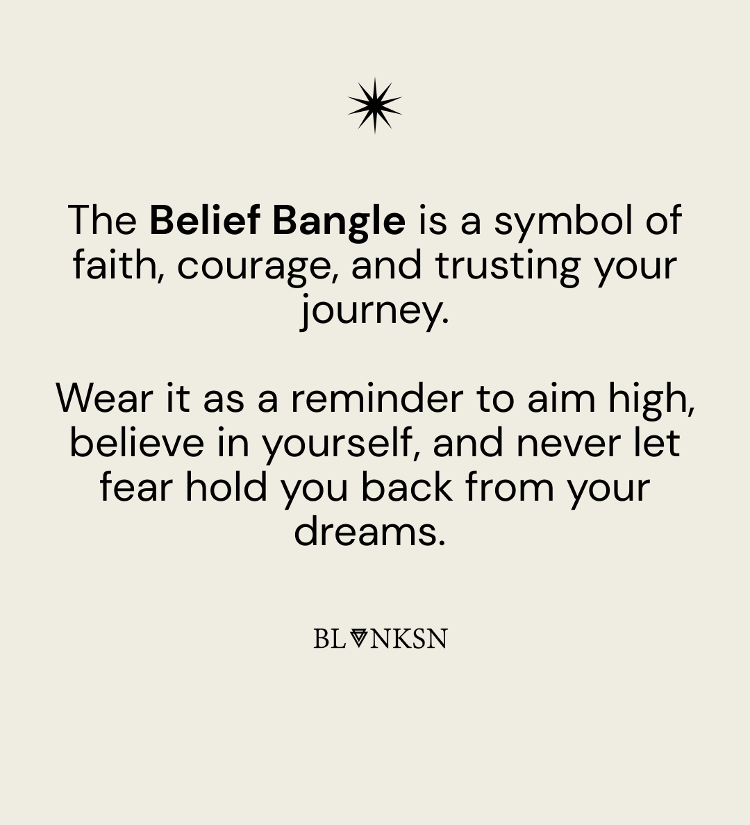 Belief Arrow Bangle Silver