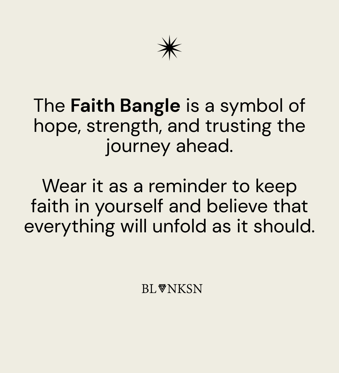 Faith Arrow Bangle Silver