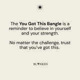 You Got This Triangle Bangle Gold