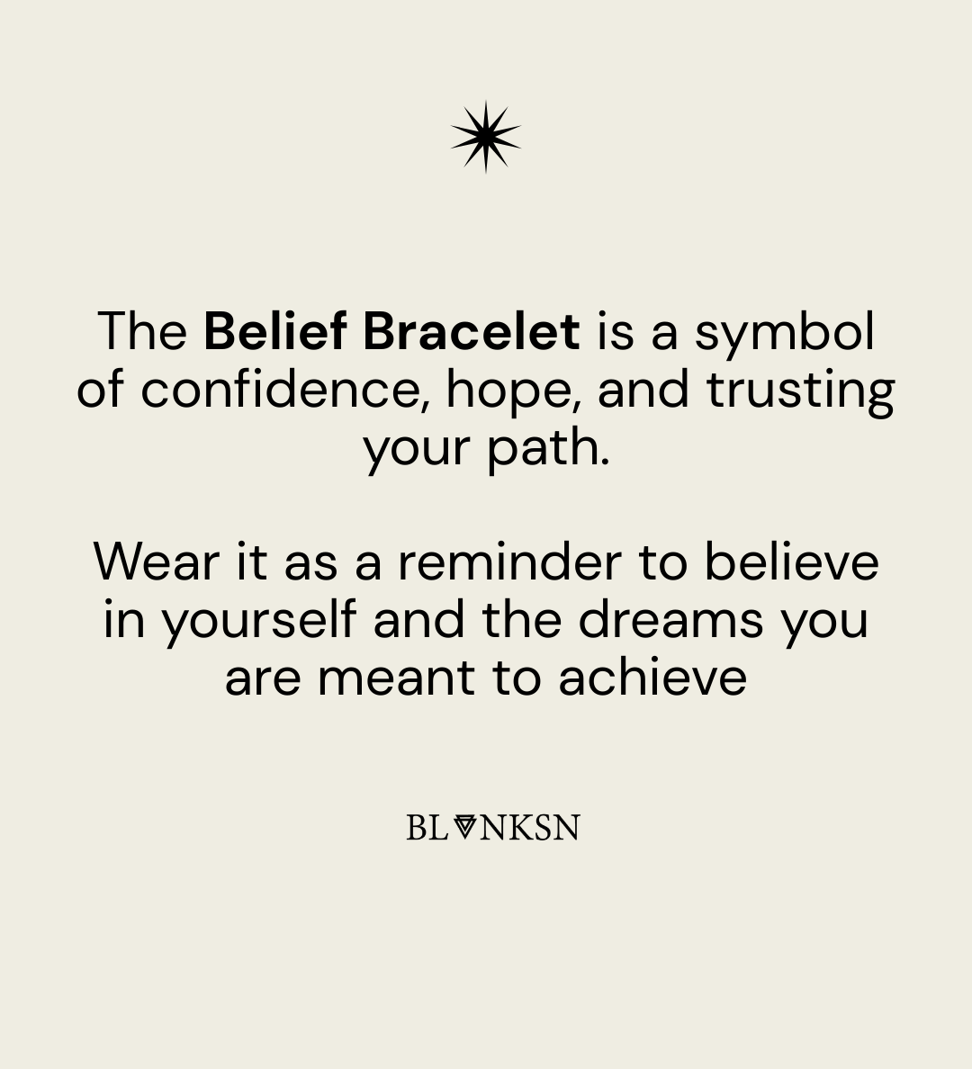 Have Belief Bracelet Gold (925 Sterling Silver)