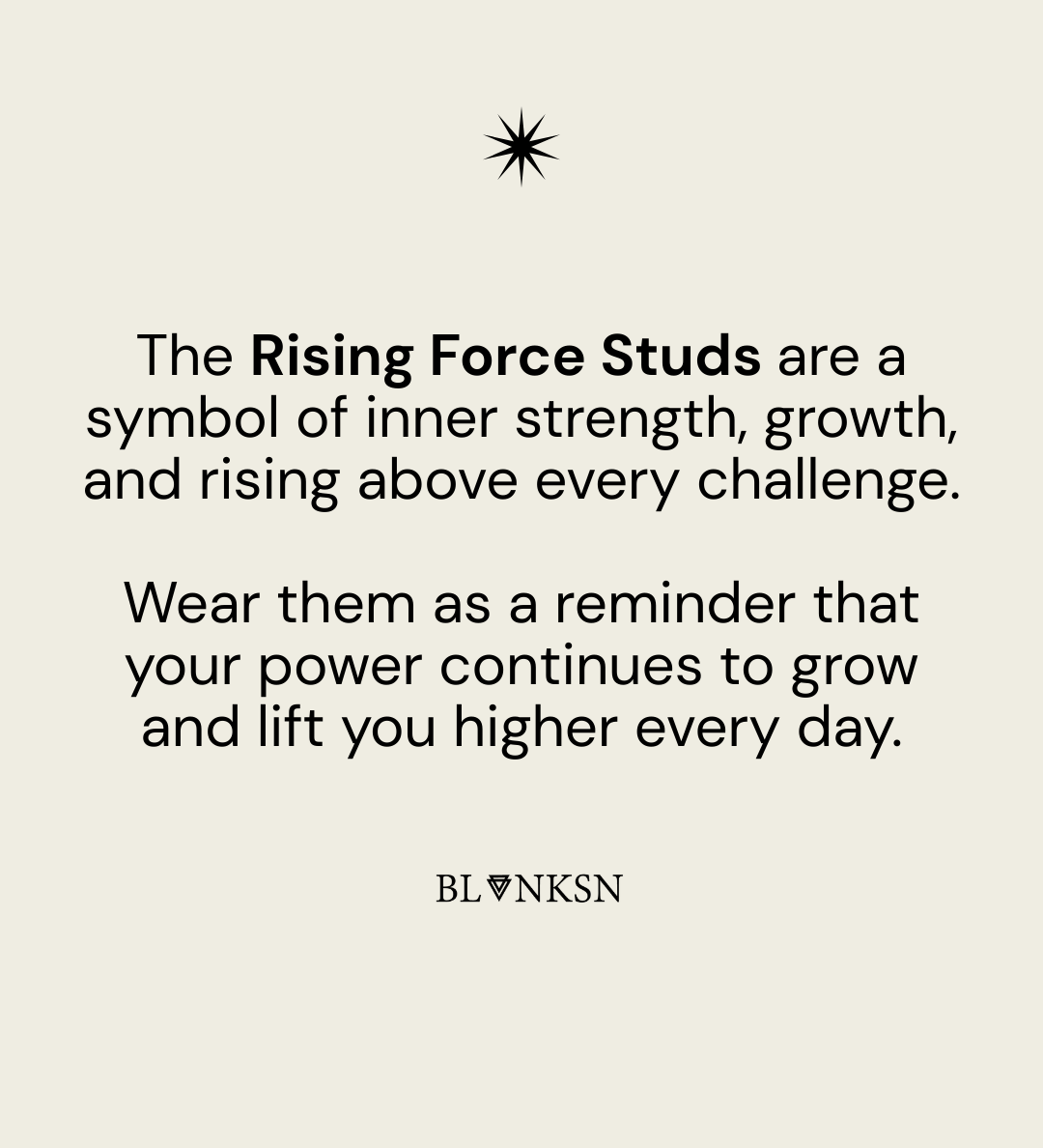 Rising Force Studs Silver (925 Sterling Silver)