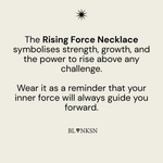 Rising Force Snake Chain Necklace Gold (925 Sterling Silver) - Blanksn Jewellery-[motivational and inspirational Jewellery]- [beautiful Jewellery]