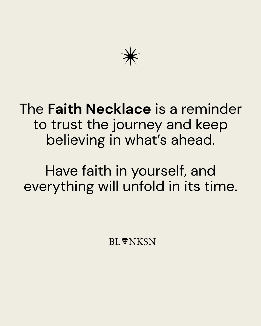 Faith Triangle Double Chain Necklace Gold - Blanksn Jewellery-[motivational and inspirational Jewellery]- [beautiful Jewellery]