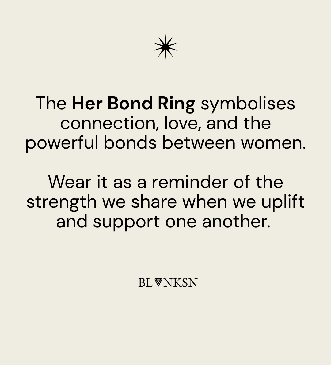 Her Bond Ring Silver (925 Sterling Silver)