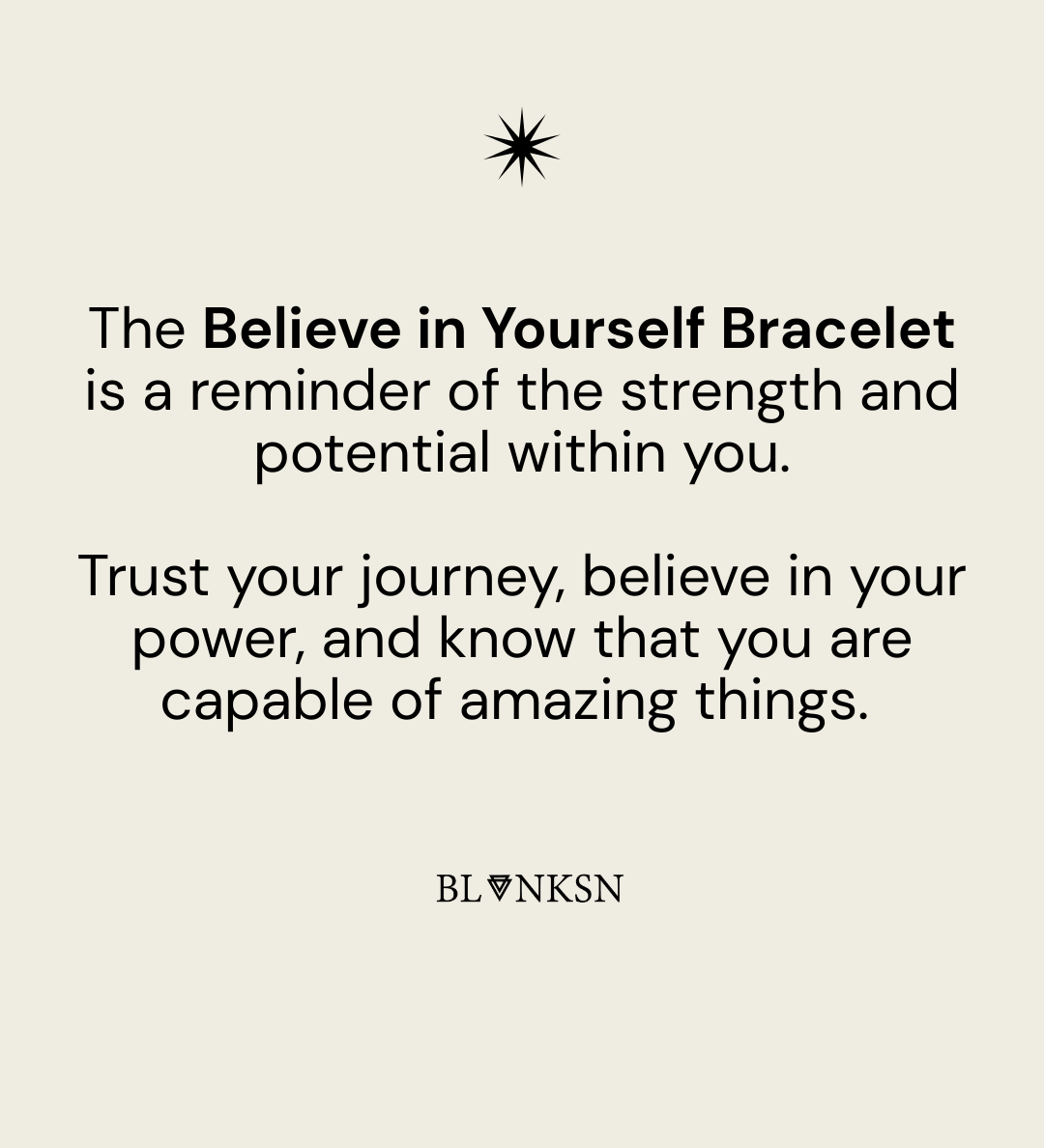 Believe In Yourself Chunky Chain Bracelet Silver