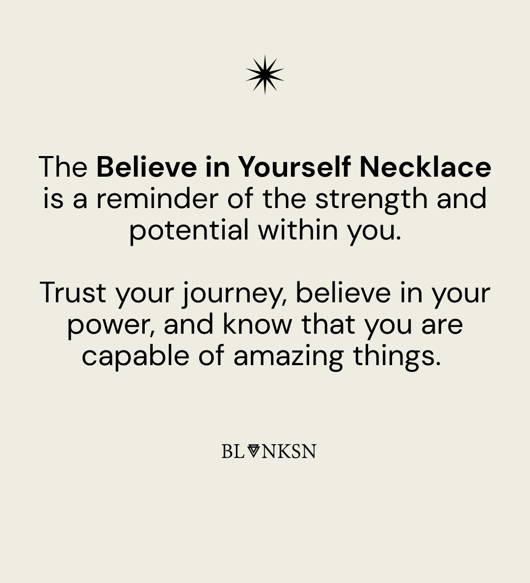 Believe In Yourself Chunky Chain Necklace Gold
