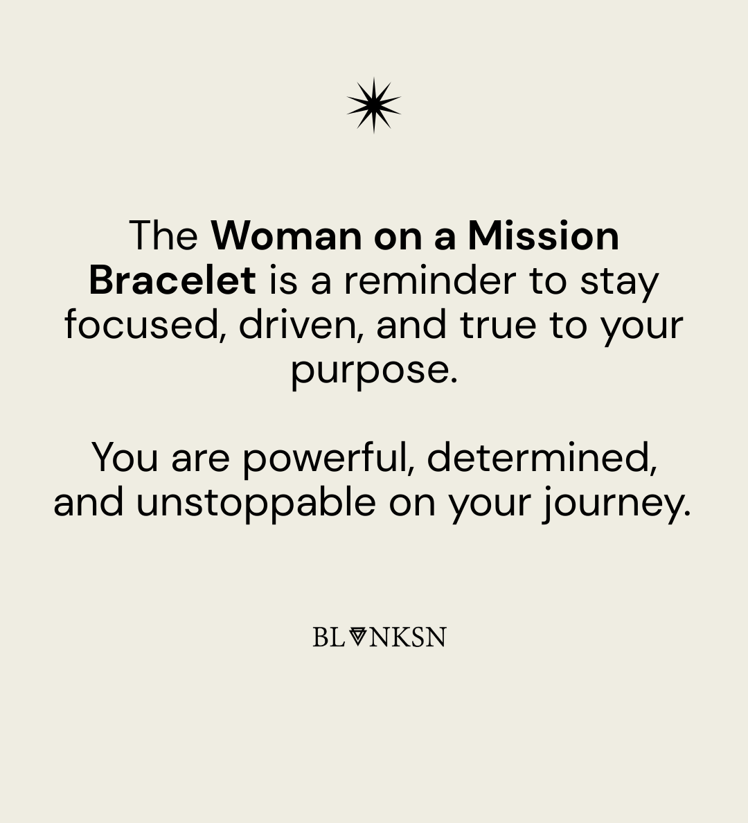 Woman on a Mission Chunky Chain Bracelet Gold - Blanksn Jewellery-[motivational and inspirational Jewellery]- [beautiful Jewellery]