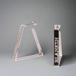 Female Energy Chunky Hoops Silver | Inspirational Jewellery