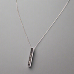 She Did That Necklace Silver