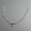 Woman on a Mission Chunky Chain Necklace Silver
