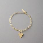 Affirmations Padlock Chunky Bracelet Gold, [motivational and inspirational Jewellery], [beautiful Jewellery]