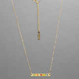 Strength Necklace Gold, [motivational and inspirational Jewellery], [beautiful Jewellery]