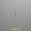 Strength Necklace Gold, [motivational and inspirational Jewellery], [beautiful Jewellery]
