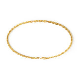 Linked Chain Stainless Steel Necklace in Gold – Symbolising strength, connection, and empowerment. [Motivational and inspirational jewellery], [beautiful jewellery].