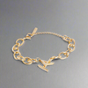 Woman on a Mission Chunky Chain Bracelet Gold
