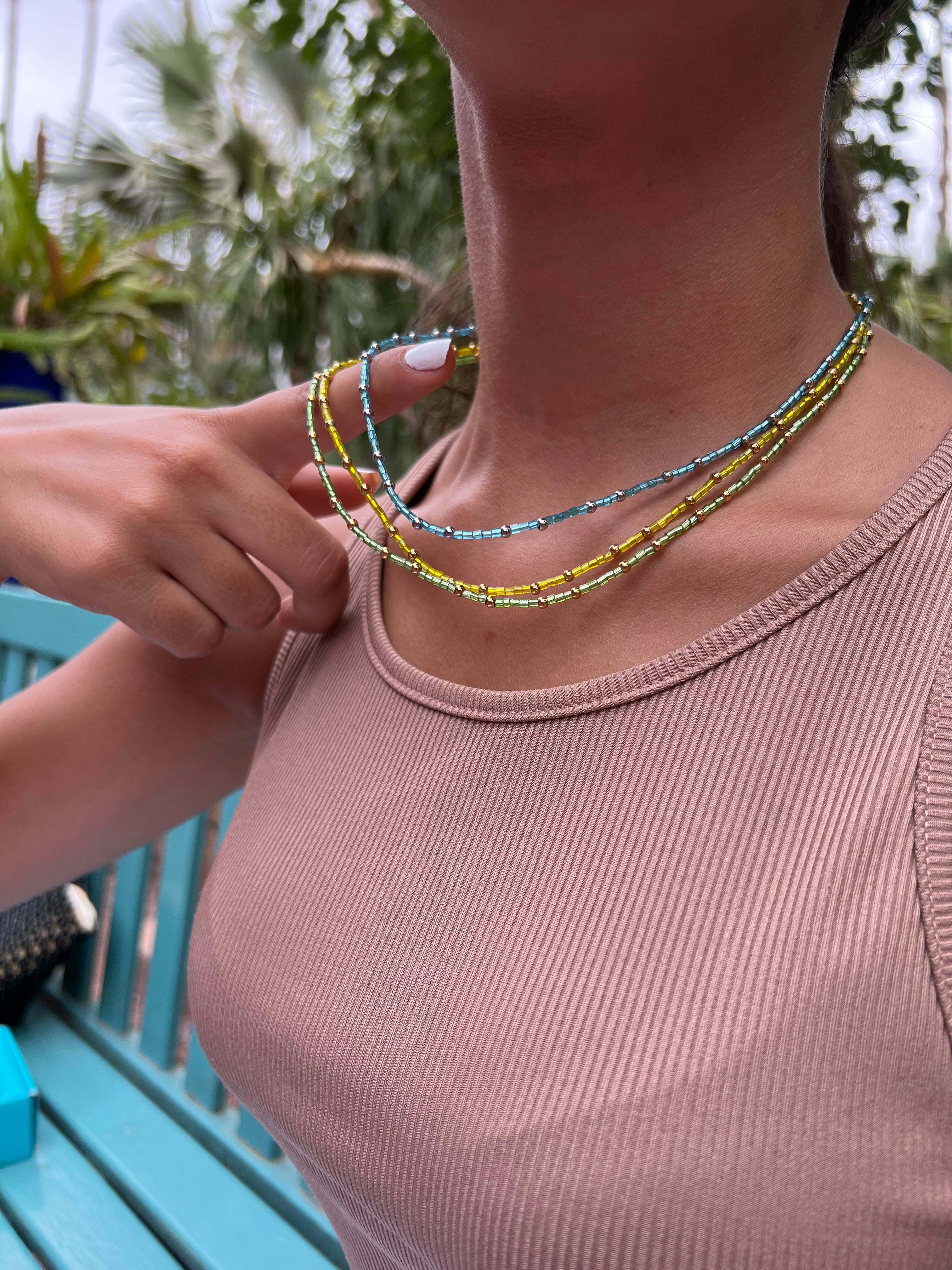 Wisdom Beads Turquoise and Gold - Blanksn Jewellery-[motivational and inspirational Jewellery]- [beautiful Jewellery]
