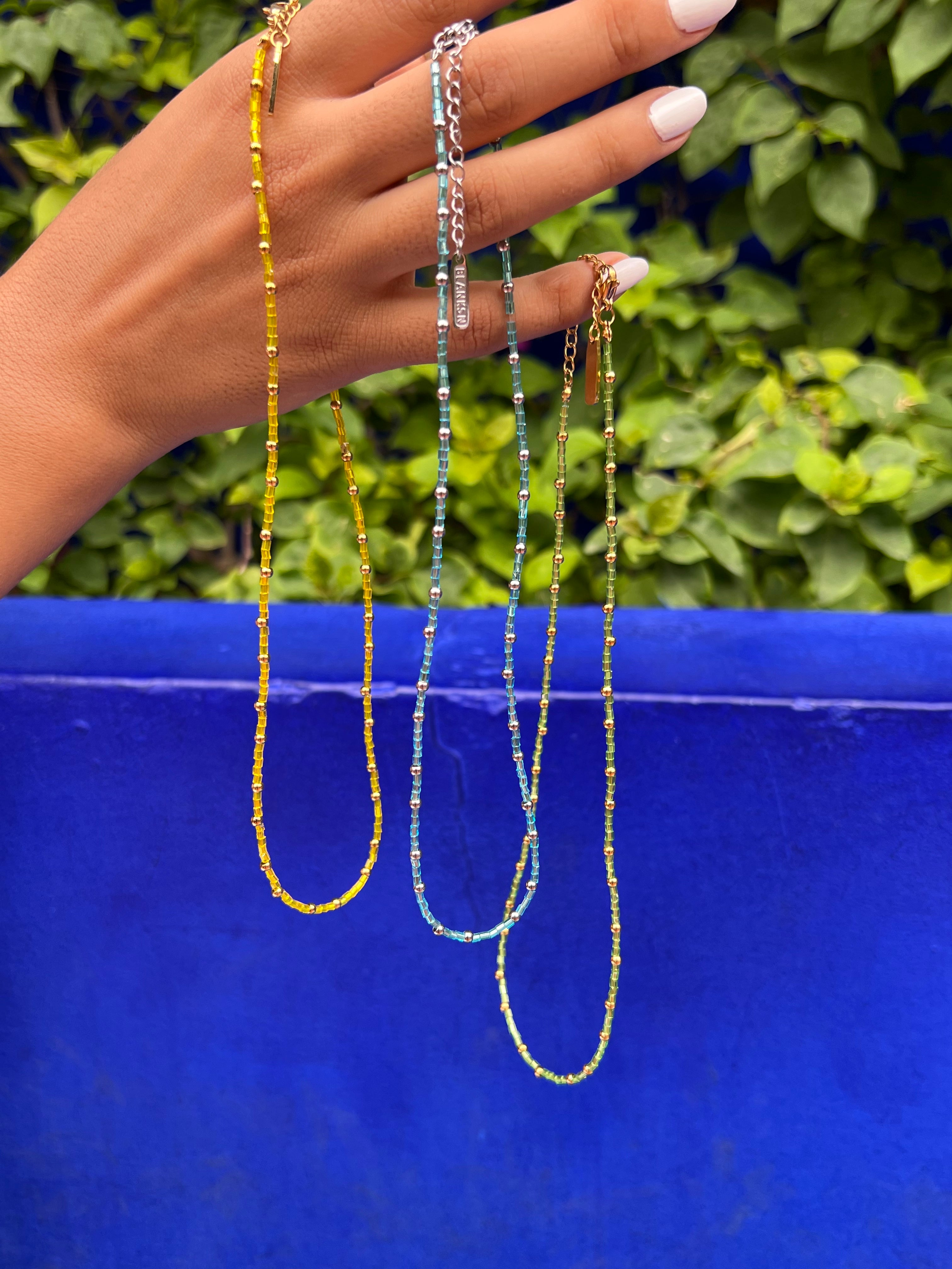 Wisdom Beads Turquoise and Gold - Blanksn Jewellery-[motivational and inspirational Jewellery]- [beautiful Jewellery]