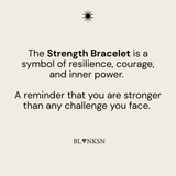 Have Strength Bracelet Silver (925 Sterling Silver)