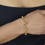Woman on a Mission Chunky Chain Bracelet Gold